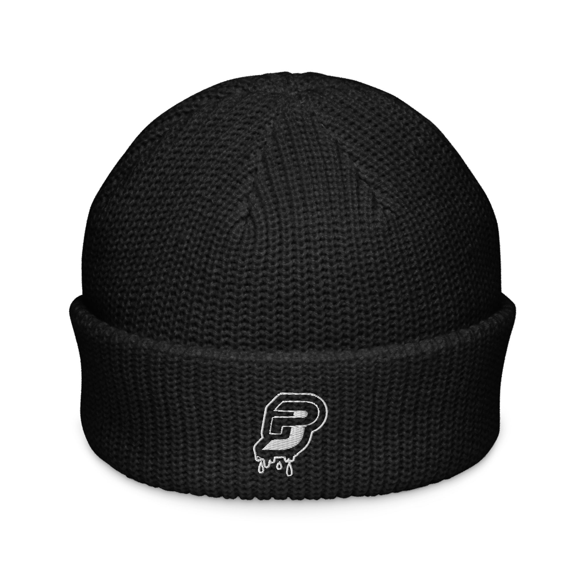 PJ BW Black Beanie – Peptide Junkies