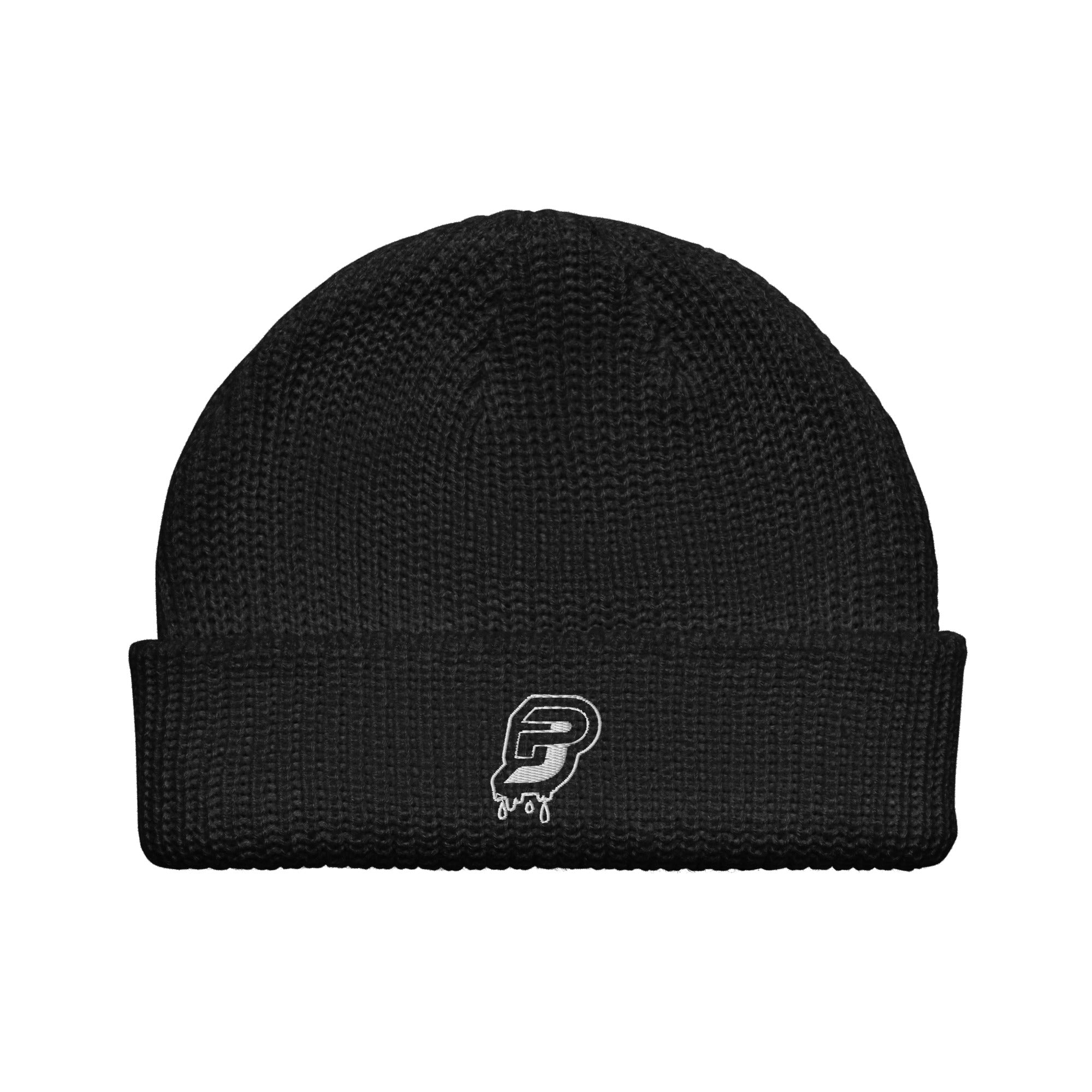 PJ BW Black Beanie – Peptide Junkies